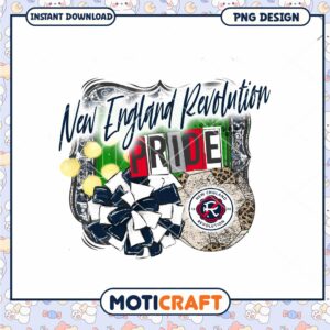 New England Revolution PNG Sublimation