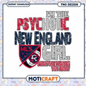 New England Revolution Psychotic Girl PNG