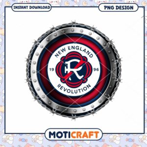 New England Revolution PNG Logo Design