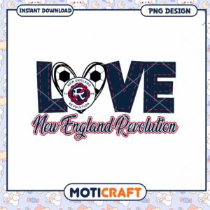 New England Revolution Love PNG