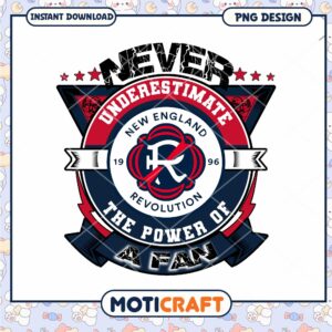 New England Revolution Fan Power PNG