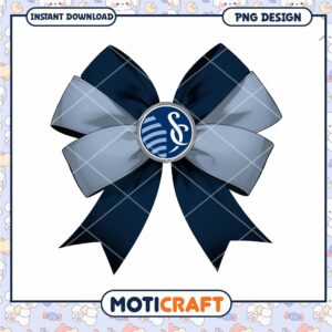 Navy Blue Bow PNG Design Instant Download