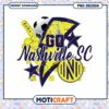 Nashville SC Soccer PNG Design