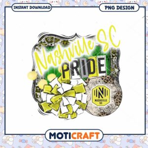 Nashville SC Pride PNG Sublimation