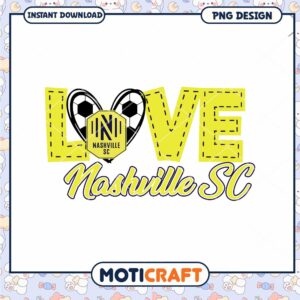 Nashville SC Love PNG Design