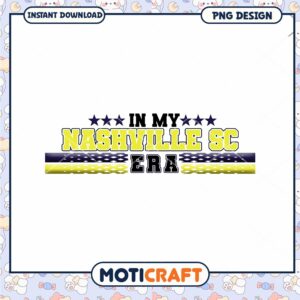 Nashville SC Era PNG Design Instant Download
