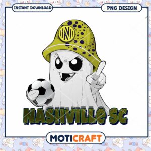 Nashville SC Ghost PNG Sublimation