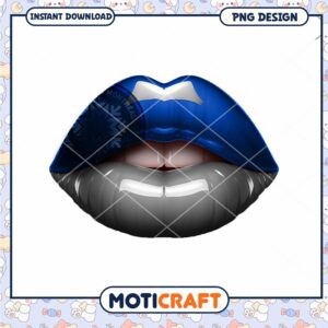 Montreal Lips PNG Design Instant Download