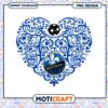 Montreal Impact Soccer Heart PNG Design 1 Montreal Impact Soccer Heart PNG Design