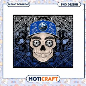 Montreal Impact Skull Bandana PNG