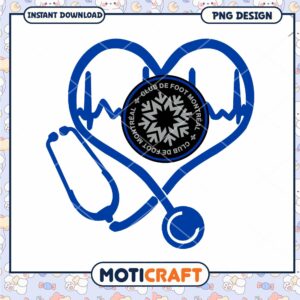 Montreal CF Heart Stethoscope PNG