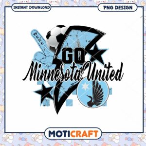 Minnesota United Soccer PNG Design