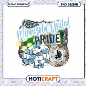 Minnesota United Pride PNG Sublimation