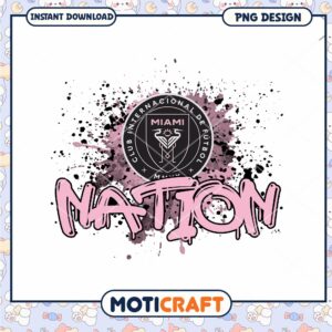 Miami FC Nation PNG Design
