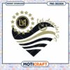 Los Angeles FC Heart Design PNG Instant Download Art