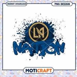LM Nation PNG Design Instant Download
