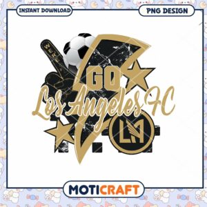 LAFC Soccer PNG Design Instant Download