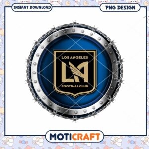 LAFC Logo PNG Design Instant Download