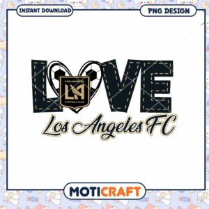 LAFC Love PNG Design Instant Download