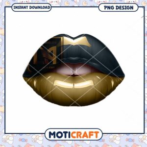 LAFC Lips PNG Design Instant Download