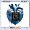 LAFC Heart PNG Design Instant Download