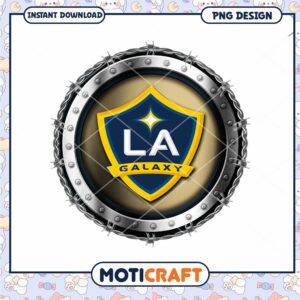 LA Galaxy PNG Logo Instant Download