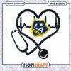 LA Galaxy Heart Stethoscope PNG