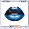 LA Galaxy Lips PNG Design Instant Download