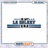 LA Galaxy Era PNG Design Instant Download