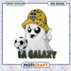 LA Galaxy Ghost PNG Sublimation Design