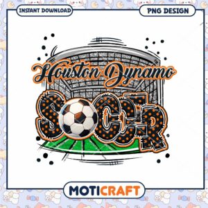 Houston Dynamo Soccer PNG Design