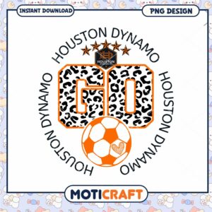 Houston Dynamo Go PNG Sublimation Design