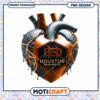 Houston Dynamo FC Heart PNG Design
