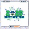 Happy New Year 2025 Seattle Sounders FC PNG Design
