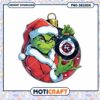 Grinch Xmas Ornament PNG Sublimation