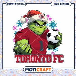 Grinch Toronto FC Christmas PNG