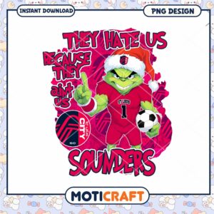 Grinch St Louis City SC Soccer PNG