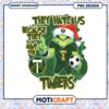 Grinch Timbers Soccer PNG Design