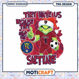 Grinch Salt Lake City Soccer PNG