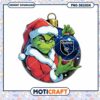 Grinch Quakes Christmas Ornament PNG