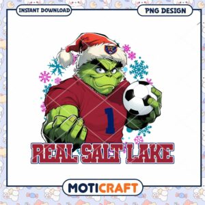 Grinch Real Salt Lake Soccer PNG