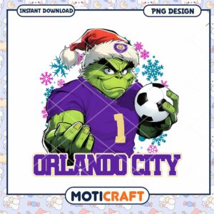 Grinch Orlando City Soccer PNG