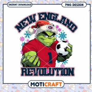 Grinch New England Revolution PNG