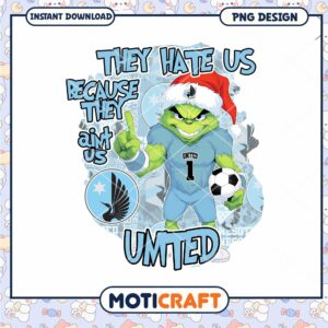 Grinch Minnesota United Soccer PNG