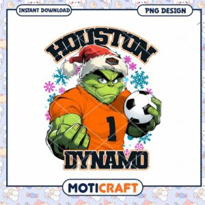 Grinch Houston Dynamo PNG Design