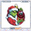 Grinch Holiday Ornament PNG Design for DC United Fans