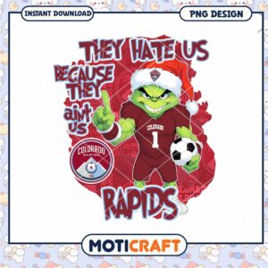 Grinch Colorado Rapids Soccer PNG