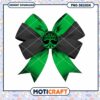 Green Black Bow PNG Design Instant Download