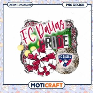 FC Dallas Pride PNG Sublimation Design