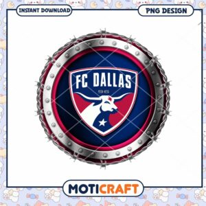 FC Dallas PNG Logo Design Instant Download